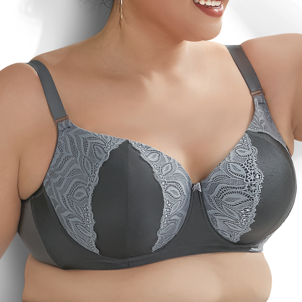 Mamia & Sofra IN-BR4311PLD-42D D Cup Full Coverage Bra - Size 42
